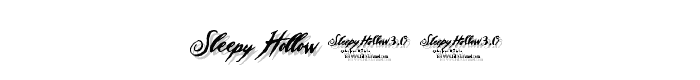 Sleepy Hollow 3.0 font